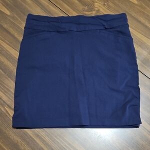 Chico's Deep Blue Pencil Skort
